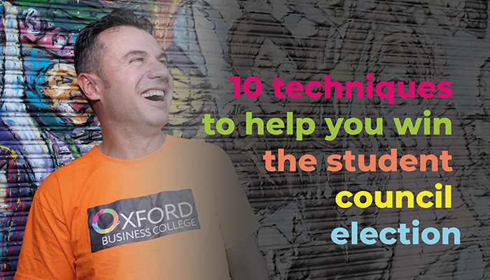 10 Techniques To Help You Win The Student Council Election Oxford Business College